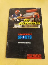 Proquartback  SNES Nintendo, Manual Only 
