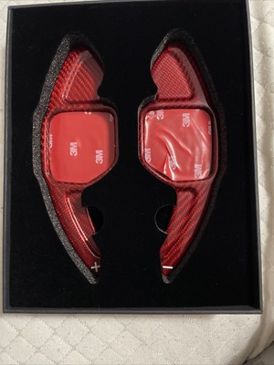 Red Carbon fiber Paddle Shifters