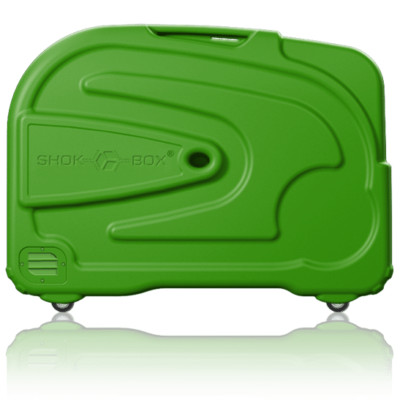 Fahrradbox Reisetasche ShokBox Classic Grün Hartschale Fahrradbox