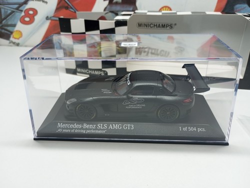 MINICHAMPS - MERCEDES-BENZ SLS AMG GT3 45 YEARS EDT. 1:43 SCALE MODEL 410 133200 - Picture 7 of 12