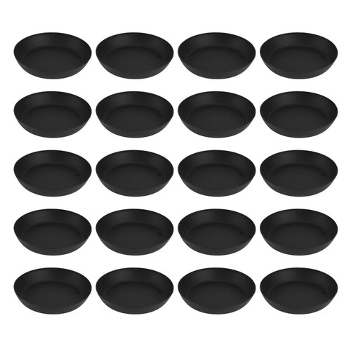20 Pcs Plastic Plants Pots Tray Flower Pots Tray Plant Trays Pots