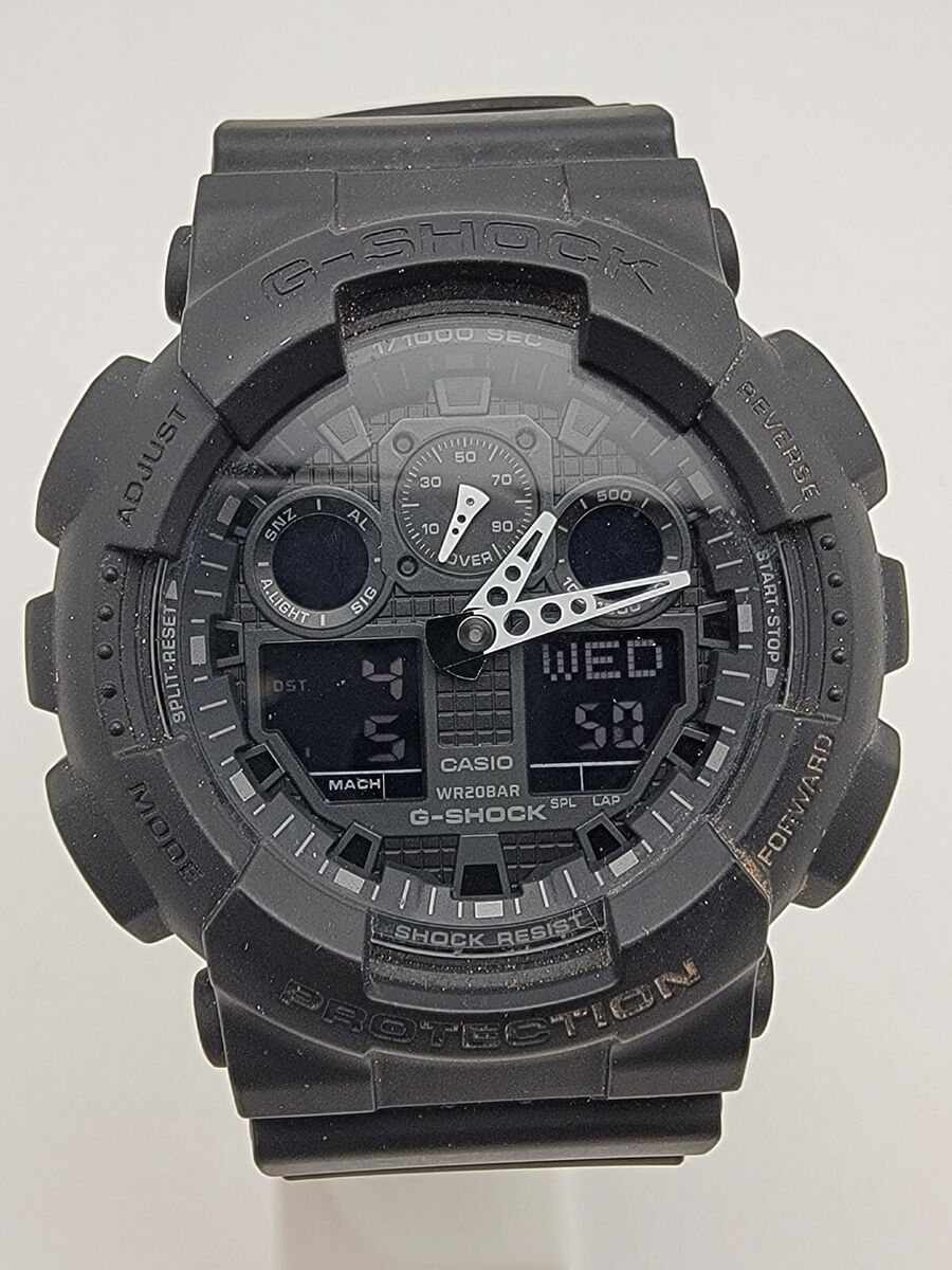 Casio G-Shock 5081 GA-100 Analog Digital Black Quartz Men's Casio G-Shock 5081 GA-100 Analog Digital Black Quartz Men's