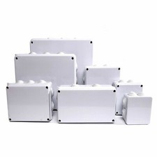 Hinged Waterproof Electrical Box Outdoor Plastic Enclosure