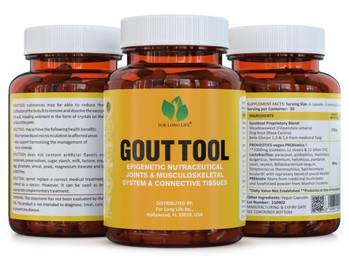 GOUT Pain Relief Natural Uric Acid Cleanse – Joint Support & Kidney Function For - 第 2/10 張圖片