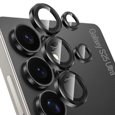 Protector HD Lente De Camara Vidrio Templado 9H Para Samsung Galaxy S25 Ultra