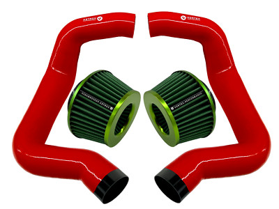 for BMW F90 M5 M8 G30 M550I Full Front Mount air intake V2 RED GRAF