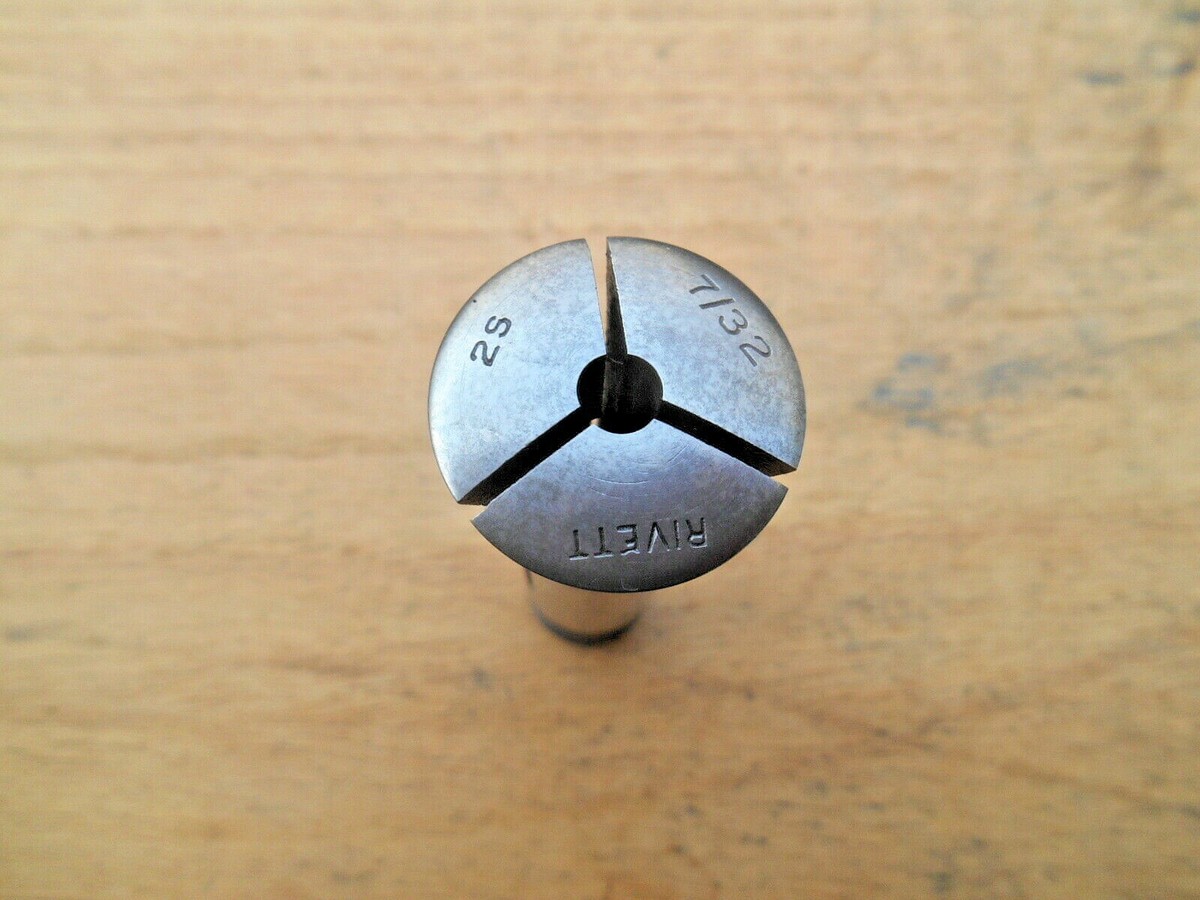 RIVETT, 2S LATHE COLLET , 7/32