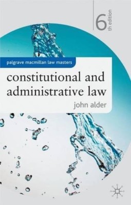 Constitutional and Administrative Law (Palgrave Macmillan Law Masters), Very Goo