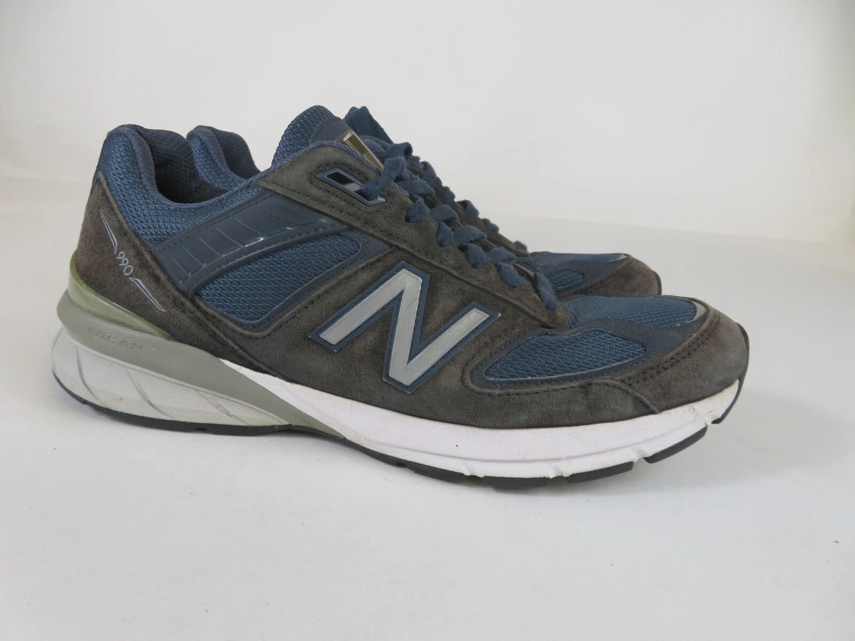 New Balance 990v5 Men 10.5 Navy Blue Suede Running Athletic Preppy Shoe M990NV5* New Balance 990v5 Navy 2019 | eBay main image 3