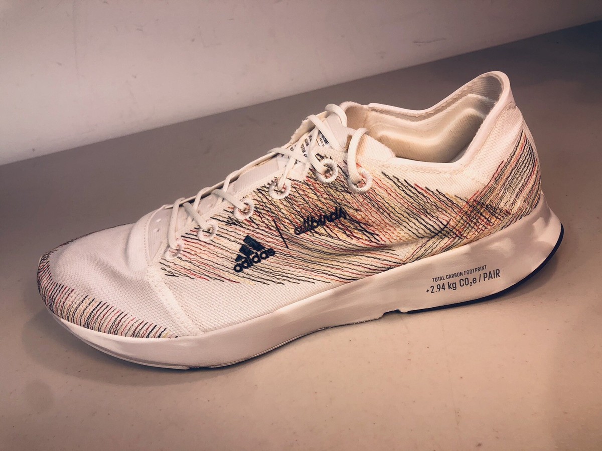 Adidas Men\'s Adizero X Allbirds 2.94 KG Co2E Non Dyed White Sz 11.5 Men Review: Adidas Adizero x Allbirds 2.94 Kg CO2e Running Shoes  main image 4