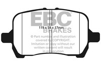 EBC Brakes DP41763R Yellowstuff BremsbeläGe StraßE Und Rennstrecke
