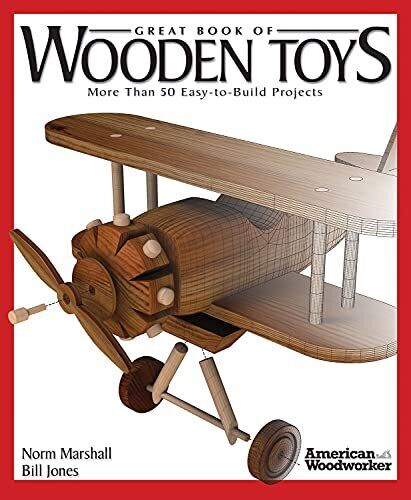 Great Book of Wooden Toys: More Than 50 Easy-To-Bu... by Norm Marshall Paperback - Imagen 1 de 2