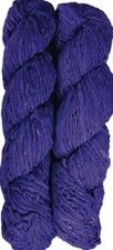 100Grams Himalaya Recycled Blue Soft Sari Silk Yarn Knitting Woven 1 Skein