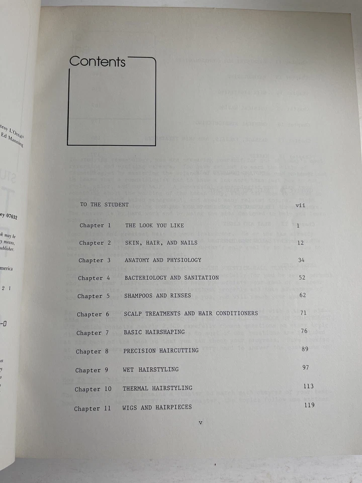 Student’s Guide To The Prentice-Hall Textbook Of Textbook Of Cosmotology 1984 - Image 4 of 4