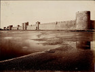 Neurdein, Aigues-Mortes, Vue des Remparts Côté Sud vintage albumen print Tirag
