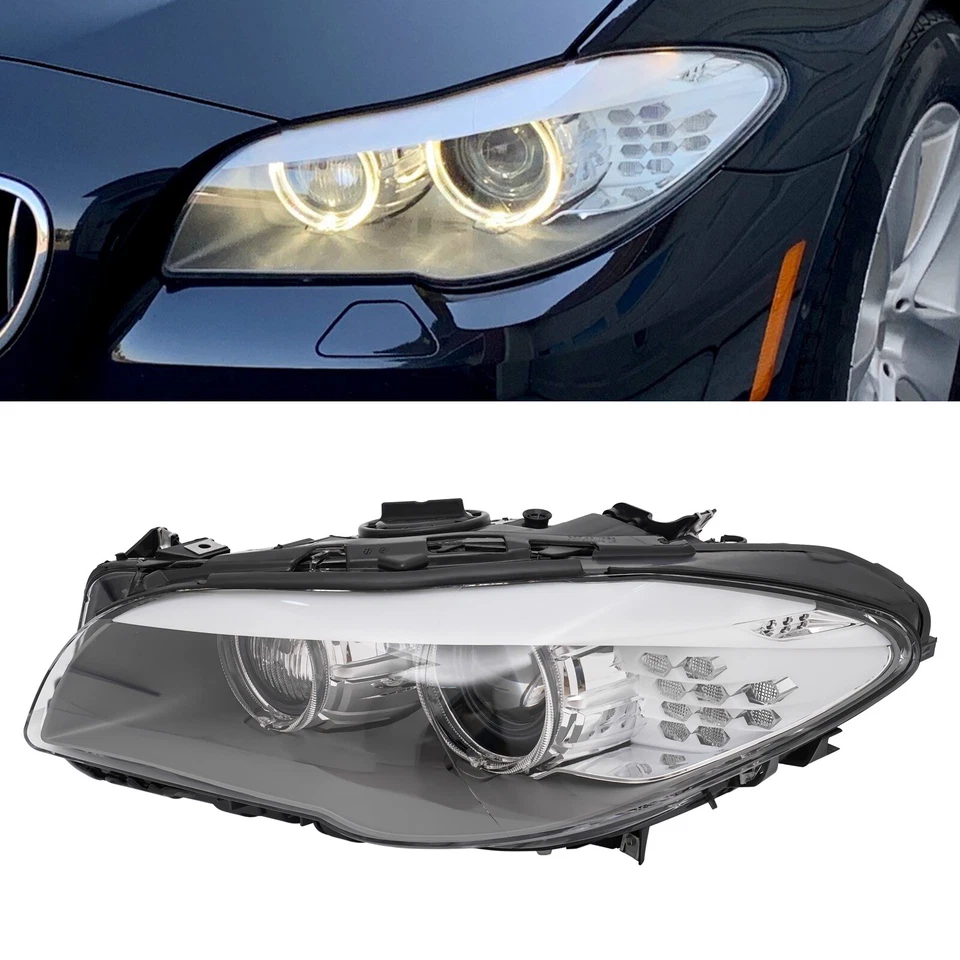 2011-2013 Xenon With Adaptive AFS Left Headlight For BMW 5 Series 528i 535i - Image 2 of 4