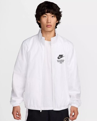 Nike Full Zip Woven Mens Jacket Authorized Personnel Only Asian