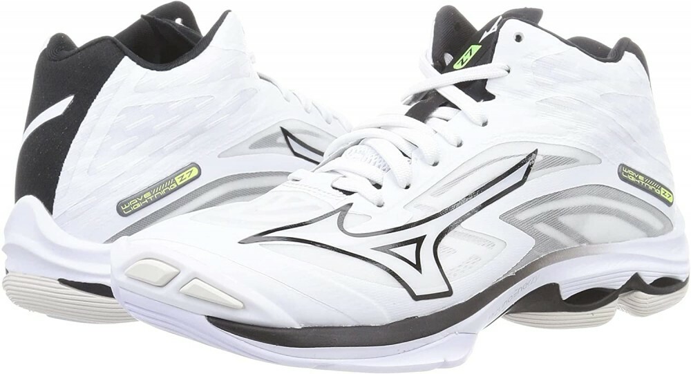 MIZUNO Volleyball Shoes WAVE LIGHTNING Z7 MID V1GA2250 White MIZUNO Volleyball Shoes WAVE LIGHTNING Z7 MID V1GA2250 White