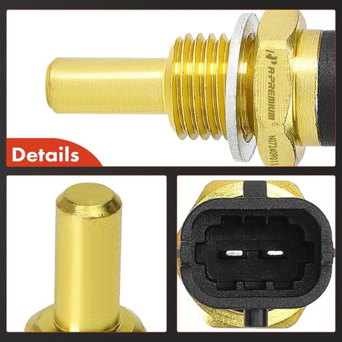 Sensor de temperatura del refrigerante del motor para Chevrolet Equinox Malibu Cruze GMC Acadia - Imagen 6 de 8