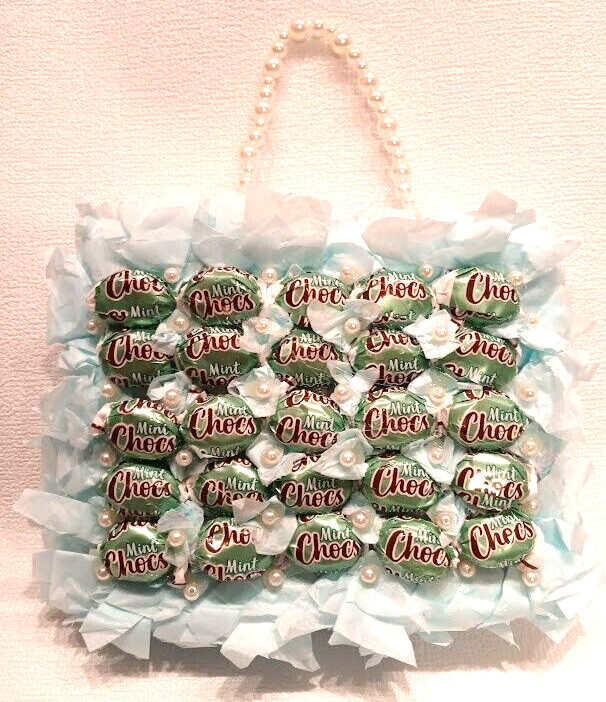 Süßigkeiten-Gesteck Geschenktasche, Kinder Geschenk, Storck Mint Choc Pfeffermin