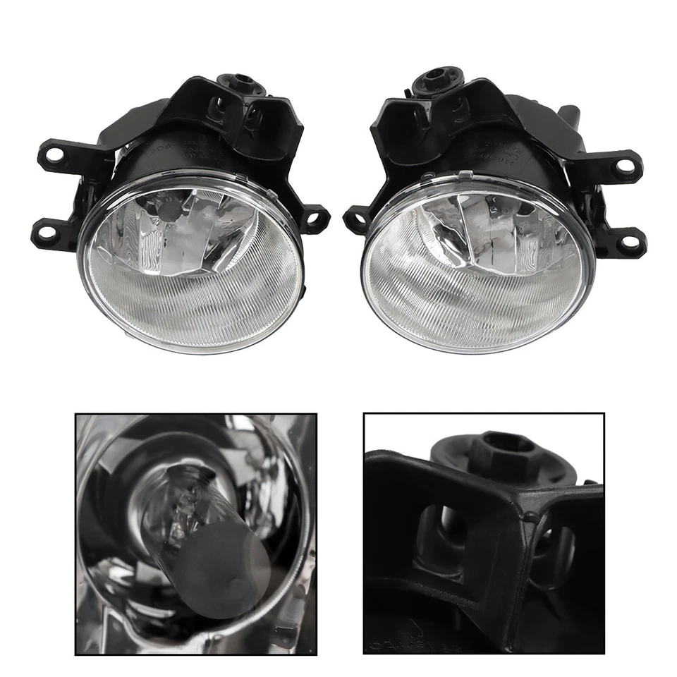 Par de luces antiniebla lentes transparentes H11 con cable para Toyota Tacoma SR SR5 2016-2021 Foto 2 de 4