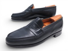 CHAUSSURES JM WESTON MOCASSINS 180 8D 42 CUIR NOIR LOAFERS SHOE EMBAUCHOIRS 895€