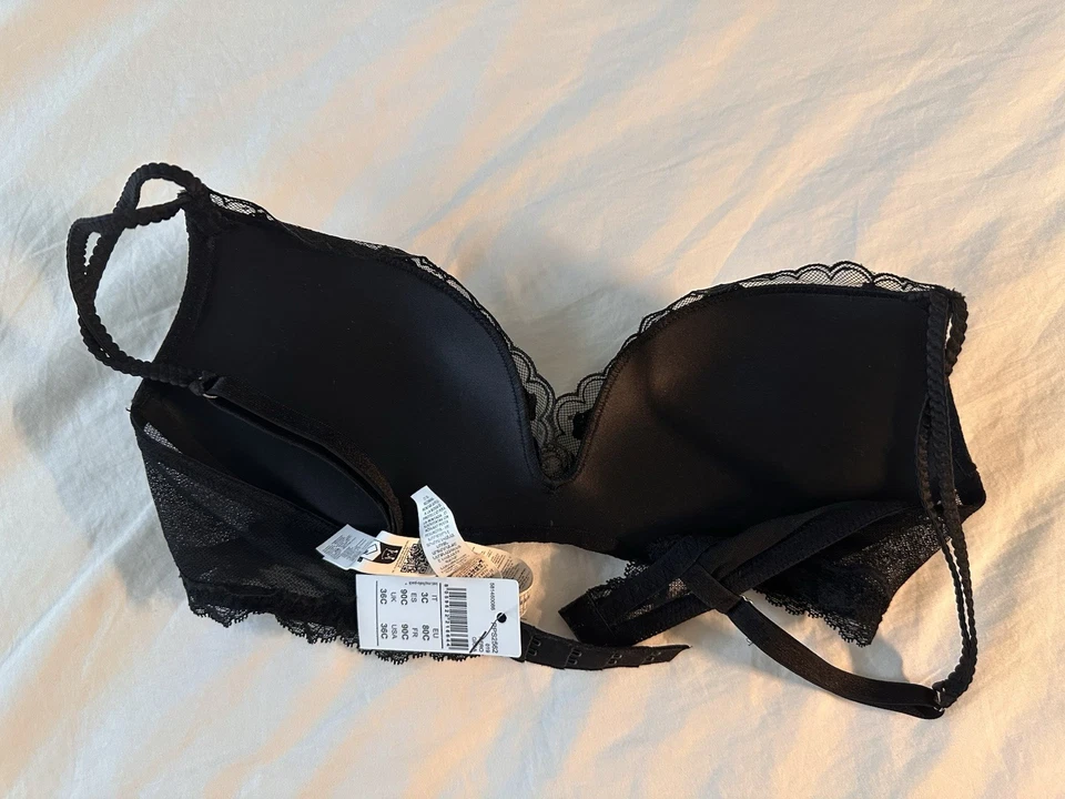 Sujetador push-up Intimissimi Gioia negro, talla 36-C Foto 2 de 4