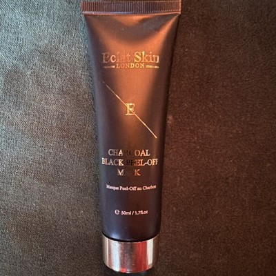 Eclat Skin London Charcoal Black Peel-off Mask 1.7 fl oz New Sealed