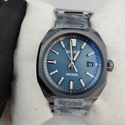 Seiko Astron solar radio Starry Sky 2026 limited Titanium analog watch SBXY107