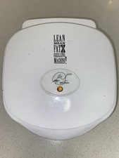George Forman's Lean Mean Fat Reducing Grilling Machine GR10AWHT