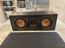 Klipsch R-25C altoparlante centrale - nero - doppio tweeter a tromba woofer in rame da 5" funziona