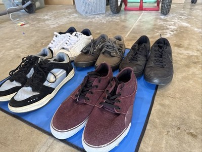 Men s Skate Shoe Lot Size 8/ 8.5 Lakai Dc Etnies Nike Globe