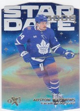 2023/24 SKYBOX E-X 2000..AUSTON MATTHEWS..STAR DATE 3000..# SD-4..MAPLE LEAFS