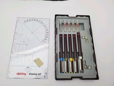 rOtring Variant Technical Drawing Pens Set of 5 Pens Made in