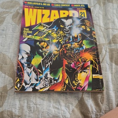 Wizard No. 21 Illustrated Comic Book Magazine May 1993 English