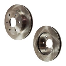 For Chevy Blazer 1992 1993 1994 Brake Discs Front Cast Iron Natural 2-Wheel Set