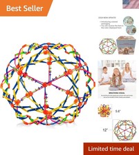 Expandable Breathing Ball Sphere - Breathing Visual, Fidget Toys Expands from...