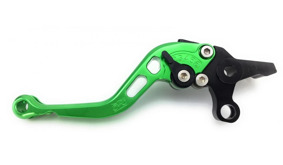 Leviers Courts Verts Frein Embrayage TRIUMPH SPEED TRIPLE 955 T509 1997-2001 - Photo 3/4