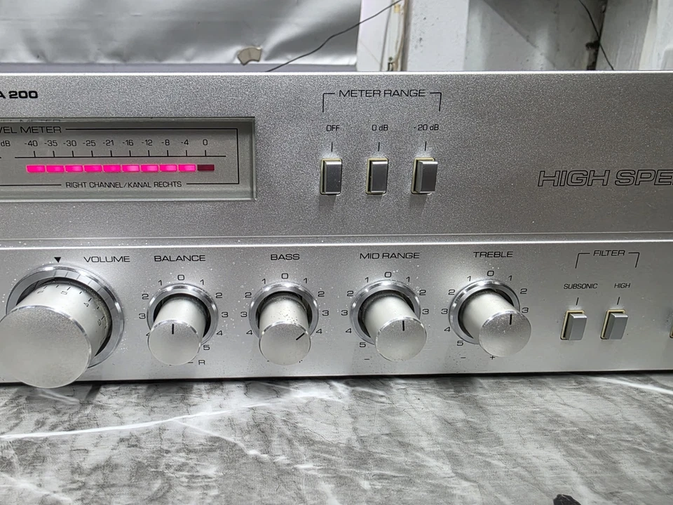 Telefunken Vintage High Speed integrated Verstärker Amplifier RA 200 - Bild 3 von 4