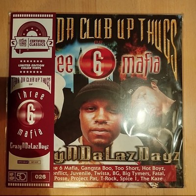 Three 6 Mafia - Tear Da Club Up (LP) Limited Red Vinyl Edition NEW