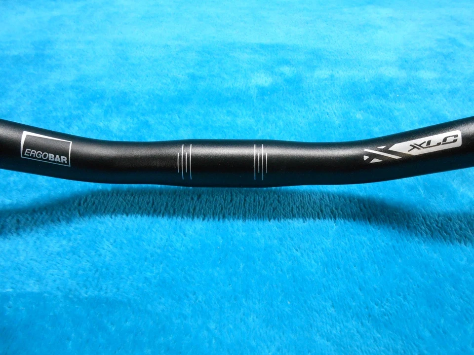 NUEVO XLC Manillar Confort para Bicicleta Aleación 6061 25.4 x 610mm Negro ERGOBAR Foto 2 de 4
