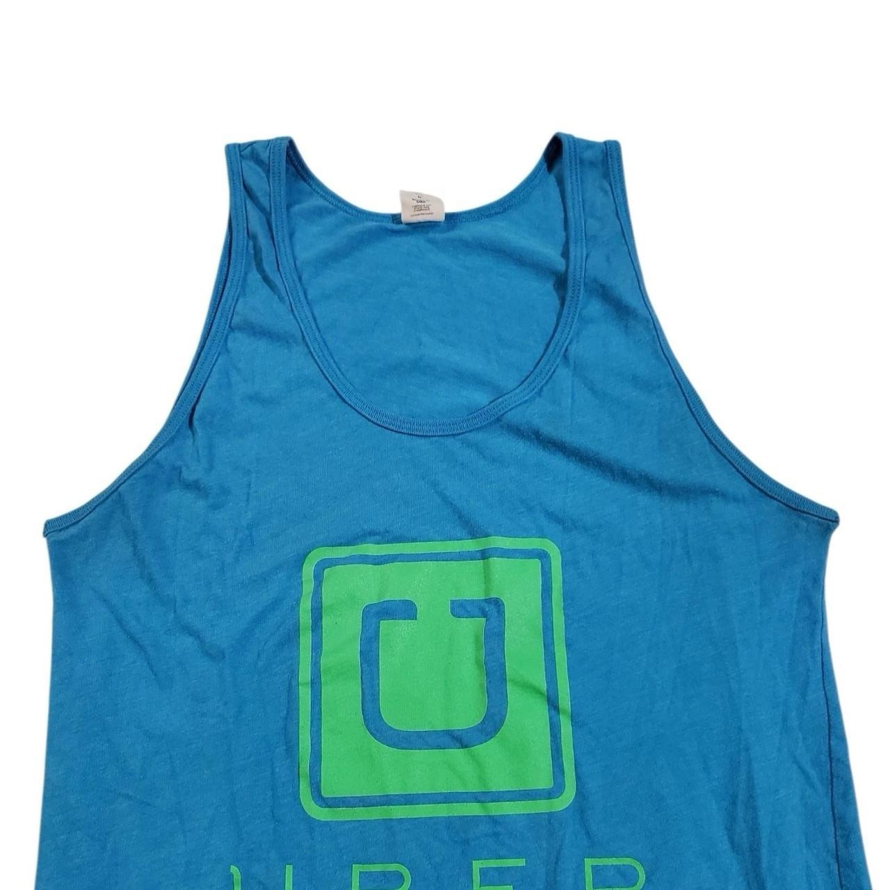 ***RARE*** Y2K VINTAGE UBER NEON AMERICAN APPAREL FASHION UNISEX TANK TOP MEDIUM image 2