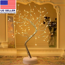 Fairy Light Spirit Tree,20" Tabletop Bonsai 108 LED Tree Light, USB or Battery P