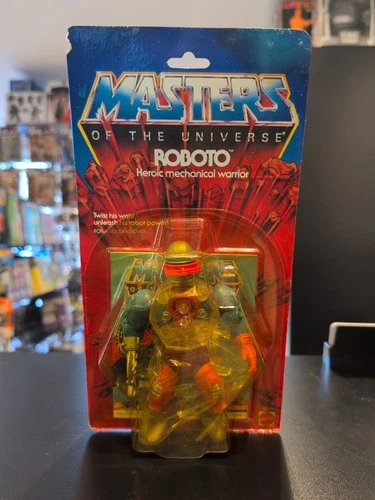 ROBOTO Masters of the Universe MOC MOTU Sealed MOC He-man Vintage Rare Figure