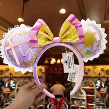DisneyParks Rapunzel Tangled Pascal Mickey Ears Minnie Headband Disneyland