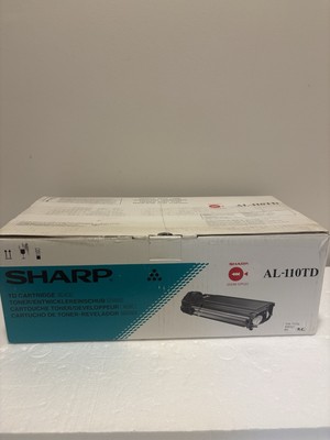 Sharp AL-110TD Black Toner TD Cartridge Black NEW OPEN BOX 