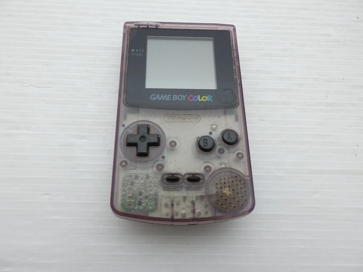 Gameboy Color Clear Purple for sale | eBay