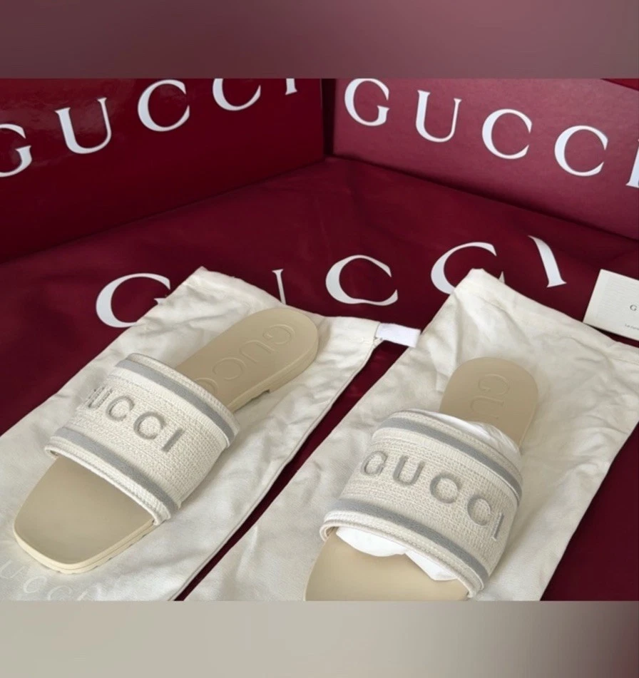 Gucci Slide Low (1-1.9 in) Heel Height Sandals for Women for sale