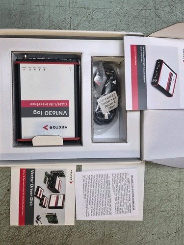 Vector VN1630 log CAN/LIN Interface & Network Logger - Complete Kit with Disk