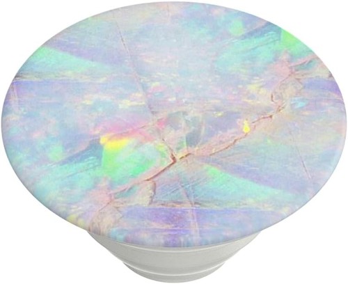 PopSockets Phone Grip with Expanding Kickstand, Adhesive Grip - Opal - Picture 4 of 5